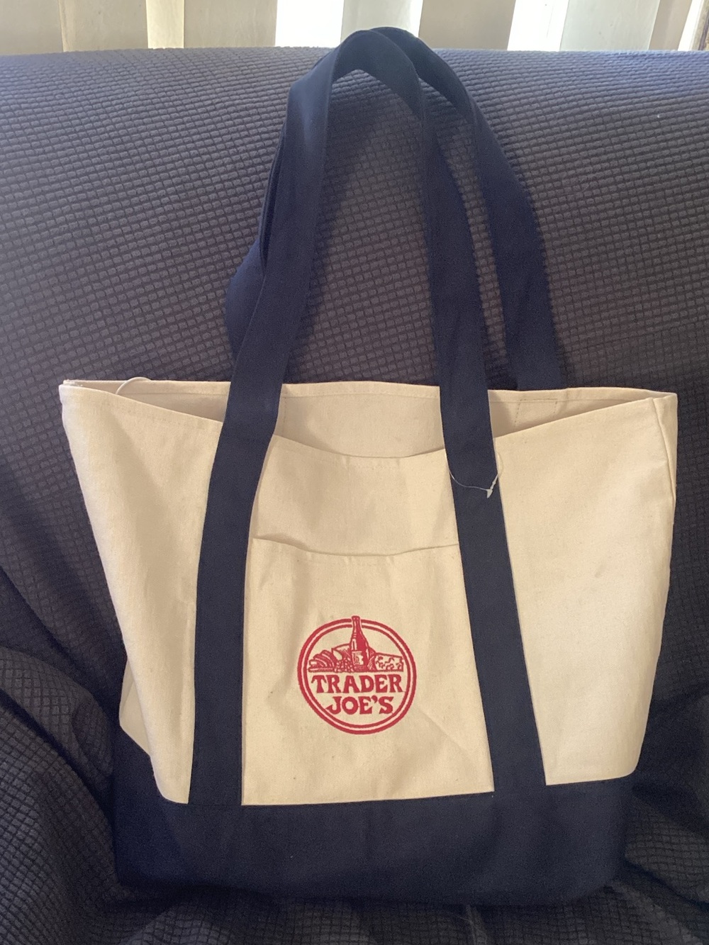 Trader Joe’s tote bag
